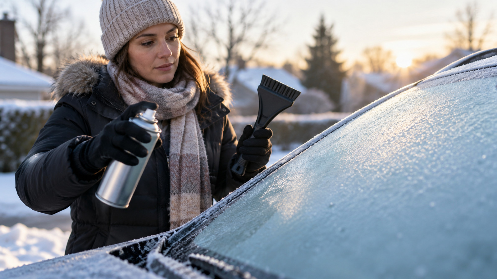 Enteiserspray vs. Eiskratzer – wann was sinnvoll ist