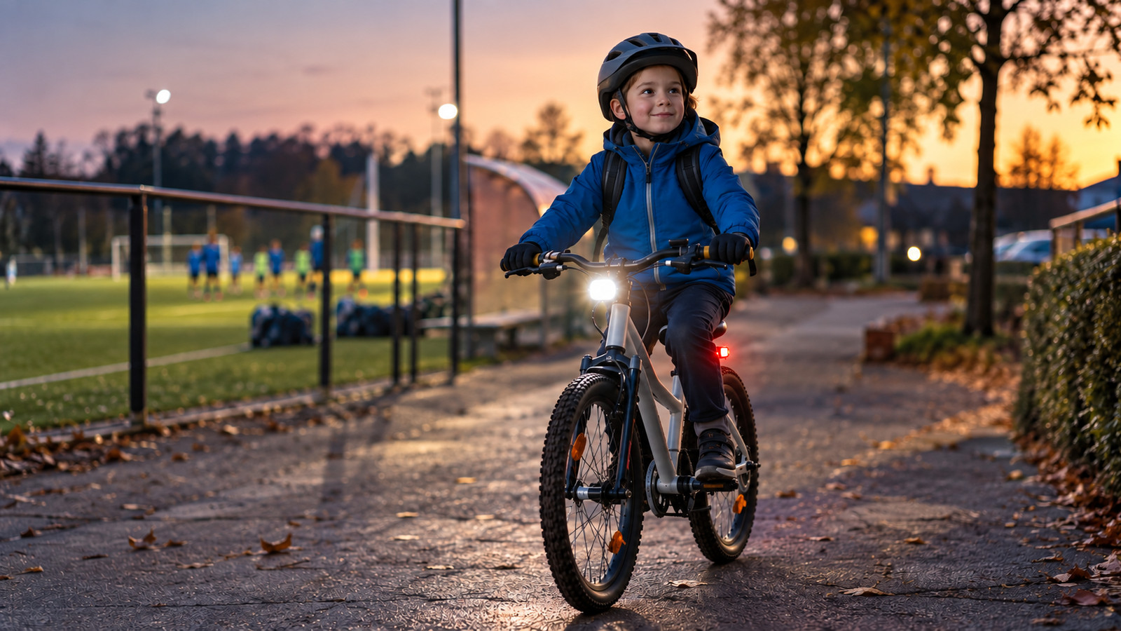 Kinderfahrrad-Beleuchtung und StVZO