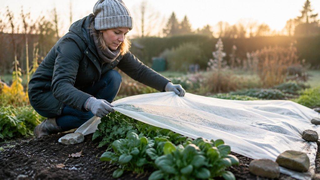 Feldsalat Vlies Frostschutz: wann wirklich nötig