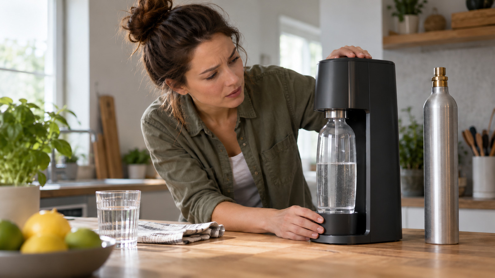 Wassersprudler sprudelt nicht mehr