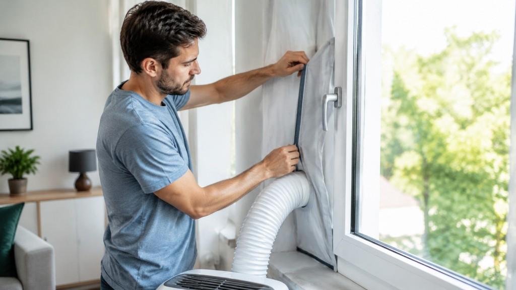 Klimaanlage Windabweiser Fenster: den Spalt schließen