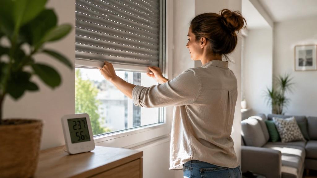 Wohnung kühlen ohne Klimaanlage: die Reihenfolge