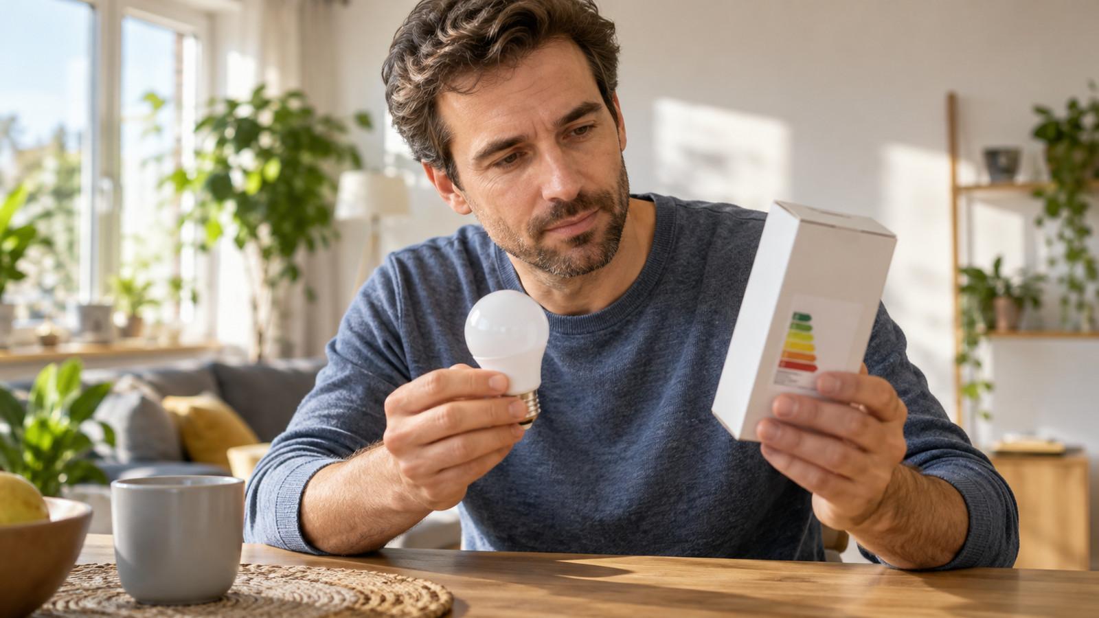 Energieeffizienzklasse von Lichtquellen