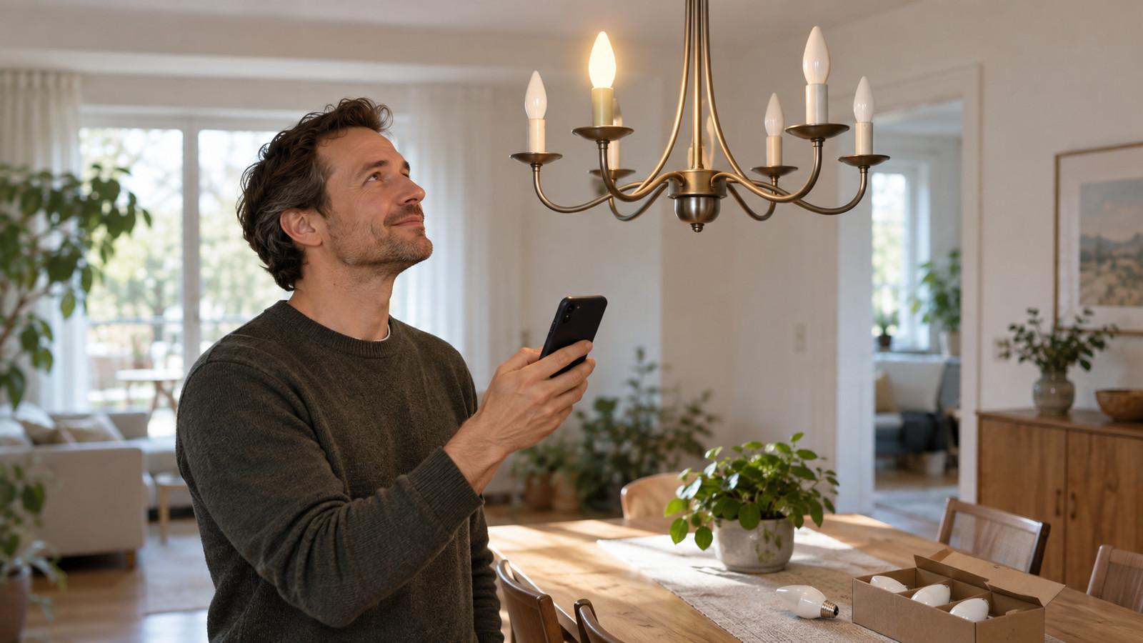 Smarte LED ins 2,4-GHz-WLAN