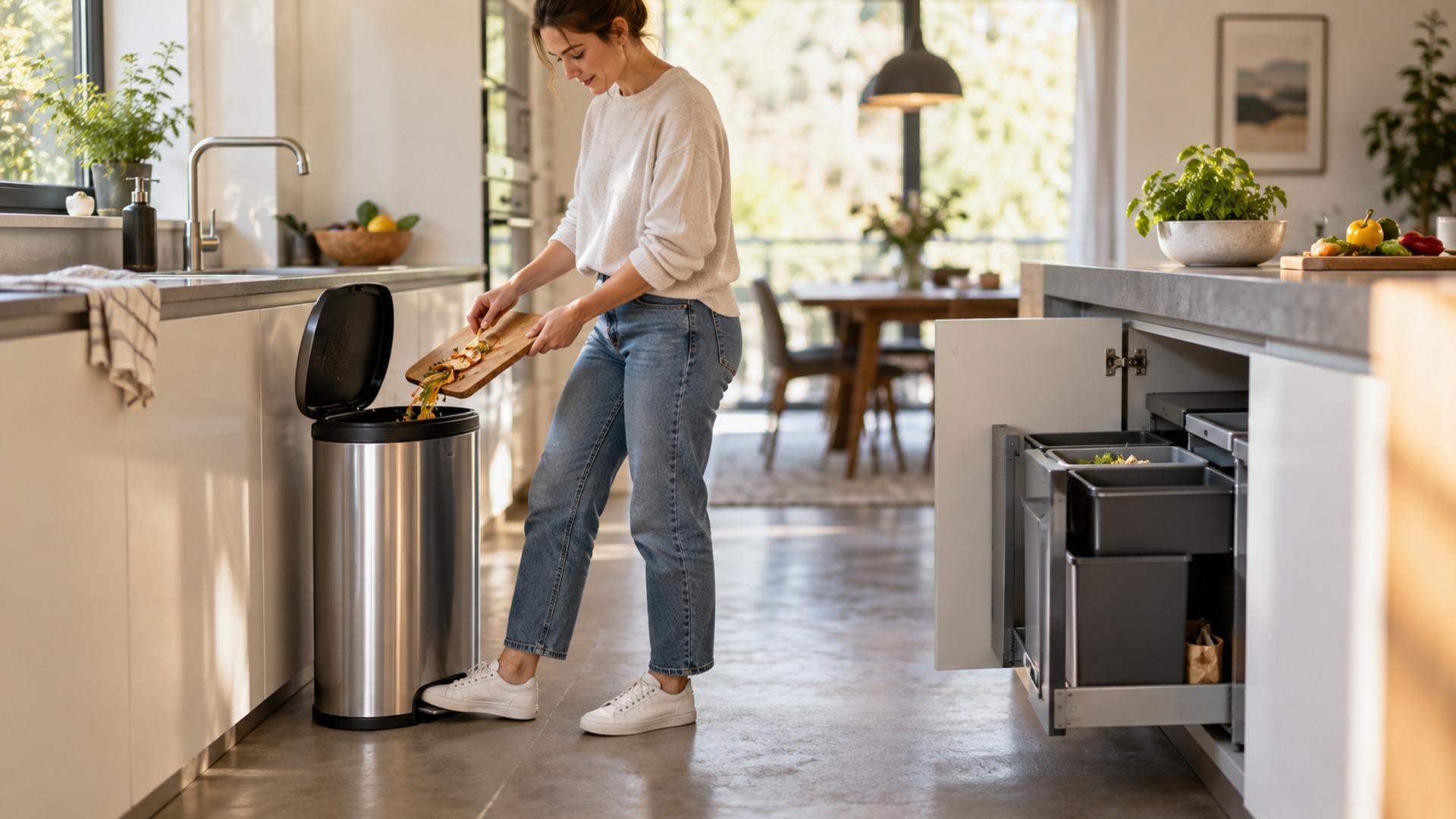 Küchenmülleimer im Vergleich: Welches System passt?