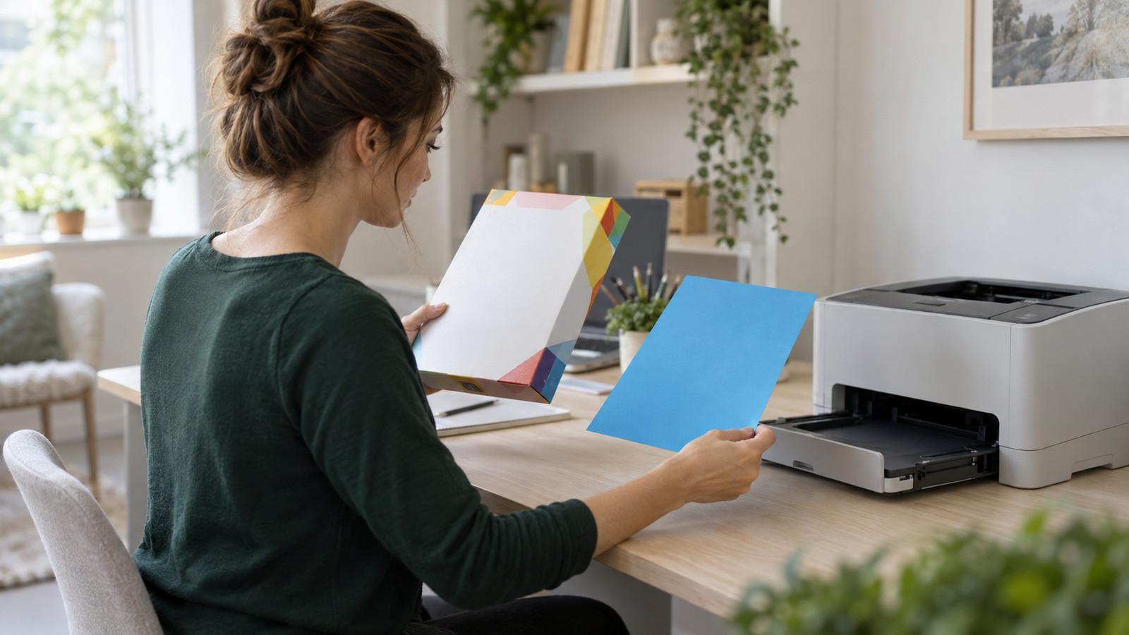 Buntes Papier Laser: wann der Druck riskant wird