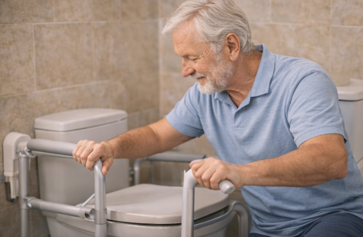 WC-Aufstehhilfe montieren – Schritt-für-Schritt-Anleitung