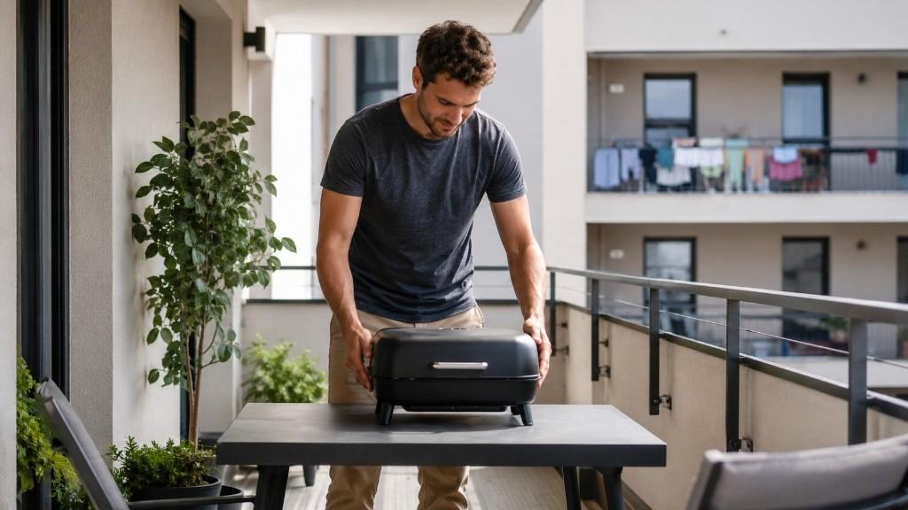 Grillen auf dem Balkon: erlaubt? Gas, Kohle, Elektro
