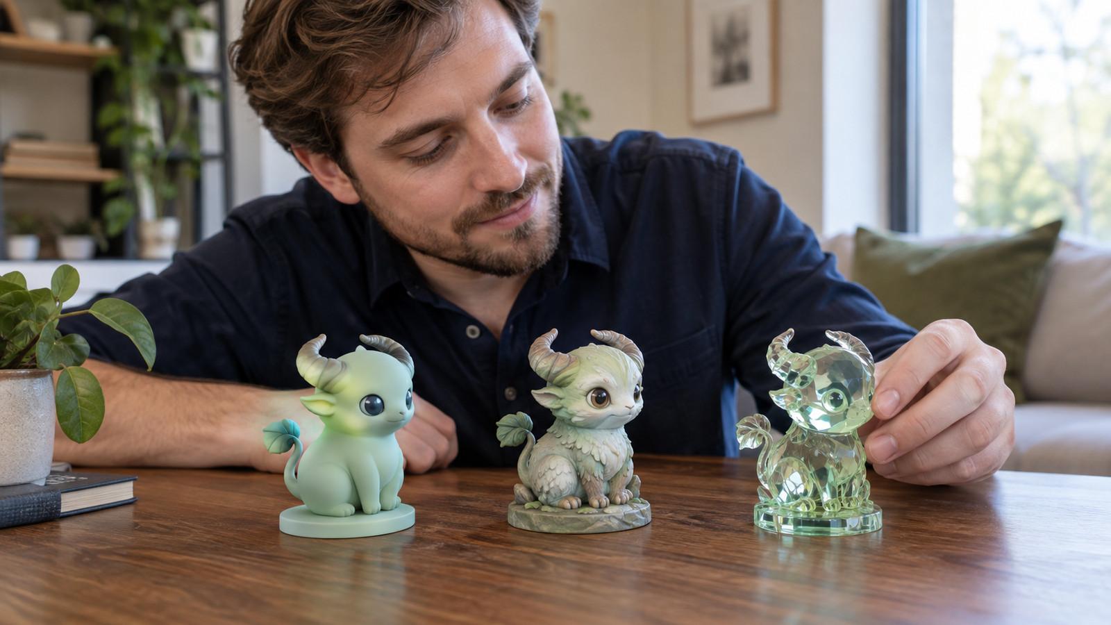 Stitch-Sammelfiguren in unterschiedlichen Stilrichtungen