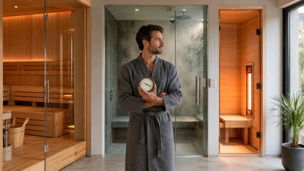 Dampfbad vs Sauna vs Infrarot: welche Wärme passt