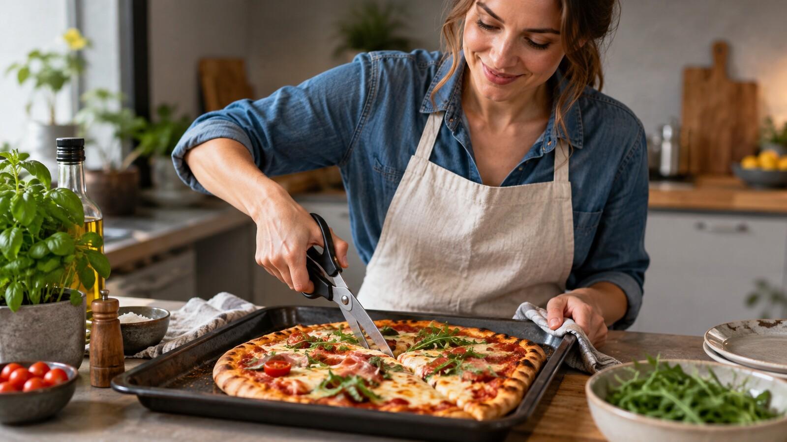 Pizzaschneider vs Pizzaschere: Käse und Pizza richtig teilen