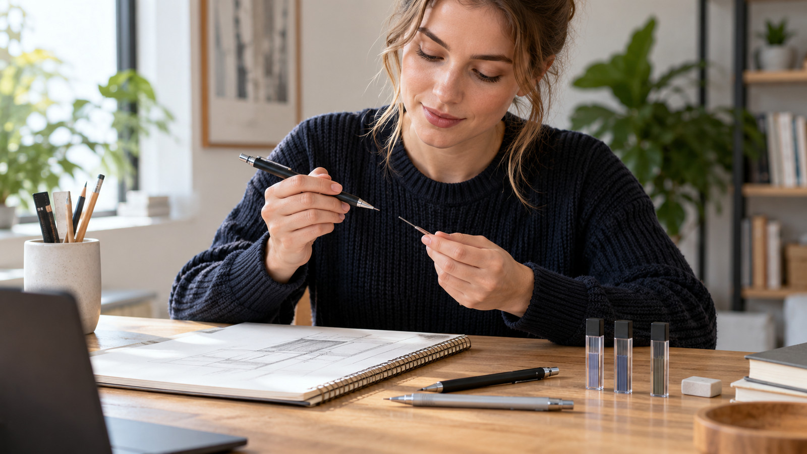 Minenstärke beim Druckbleistift: 0,5 oder 0,7 mm?
