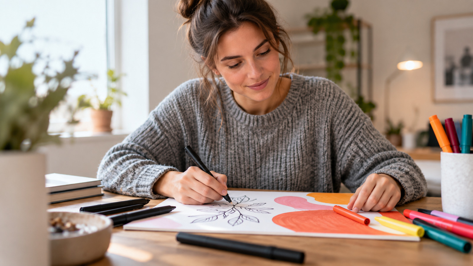 Fineliner oder Filzstift: Der passende Stift
