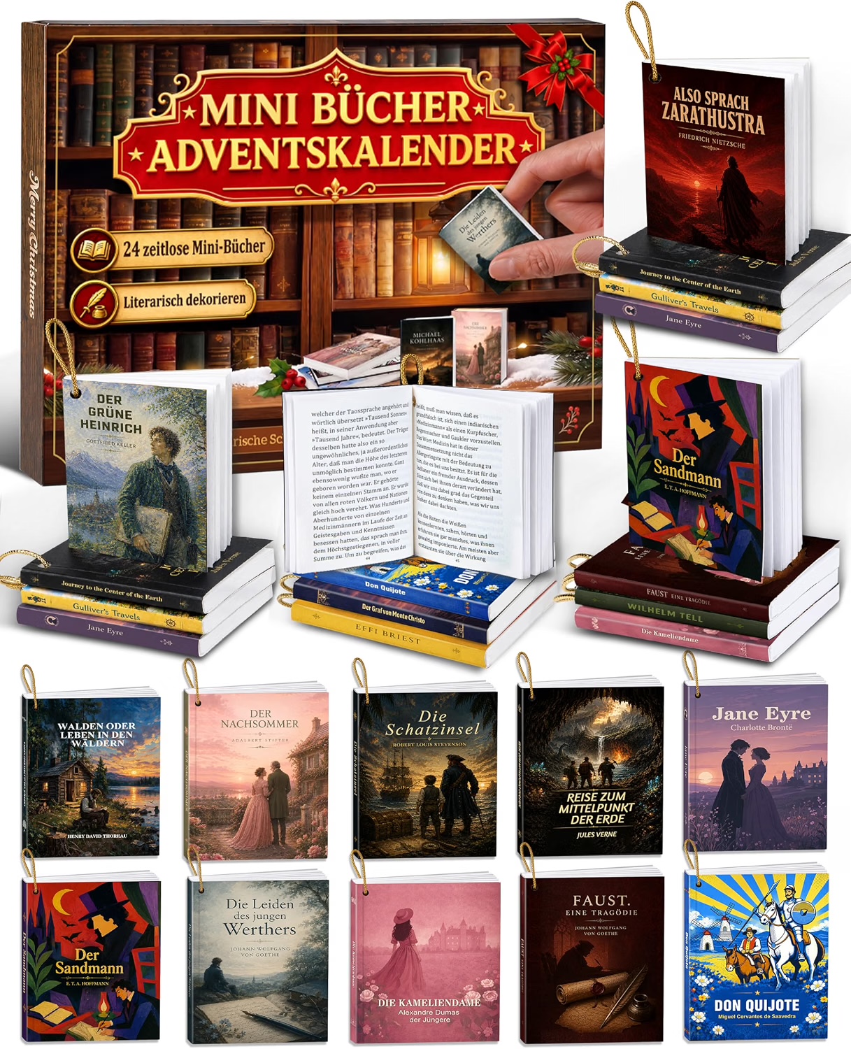 Mini-Bücher-Adventskalender 2026