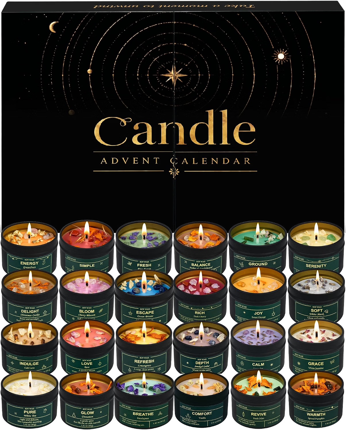 Duftkerzen-Adventskalender 2026