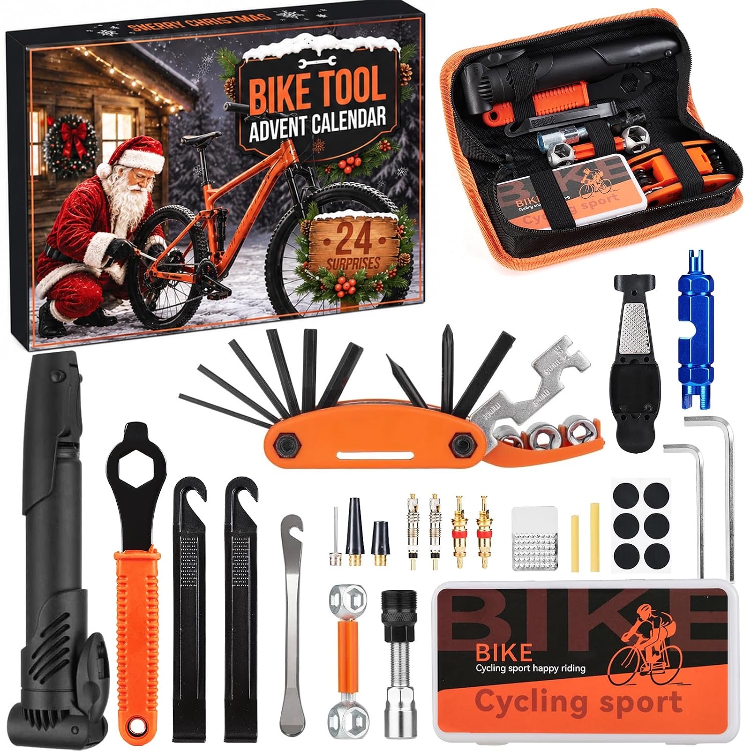 Rorchio Fahrradwerkzeug-Adventskalender 2026