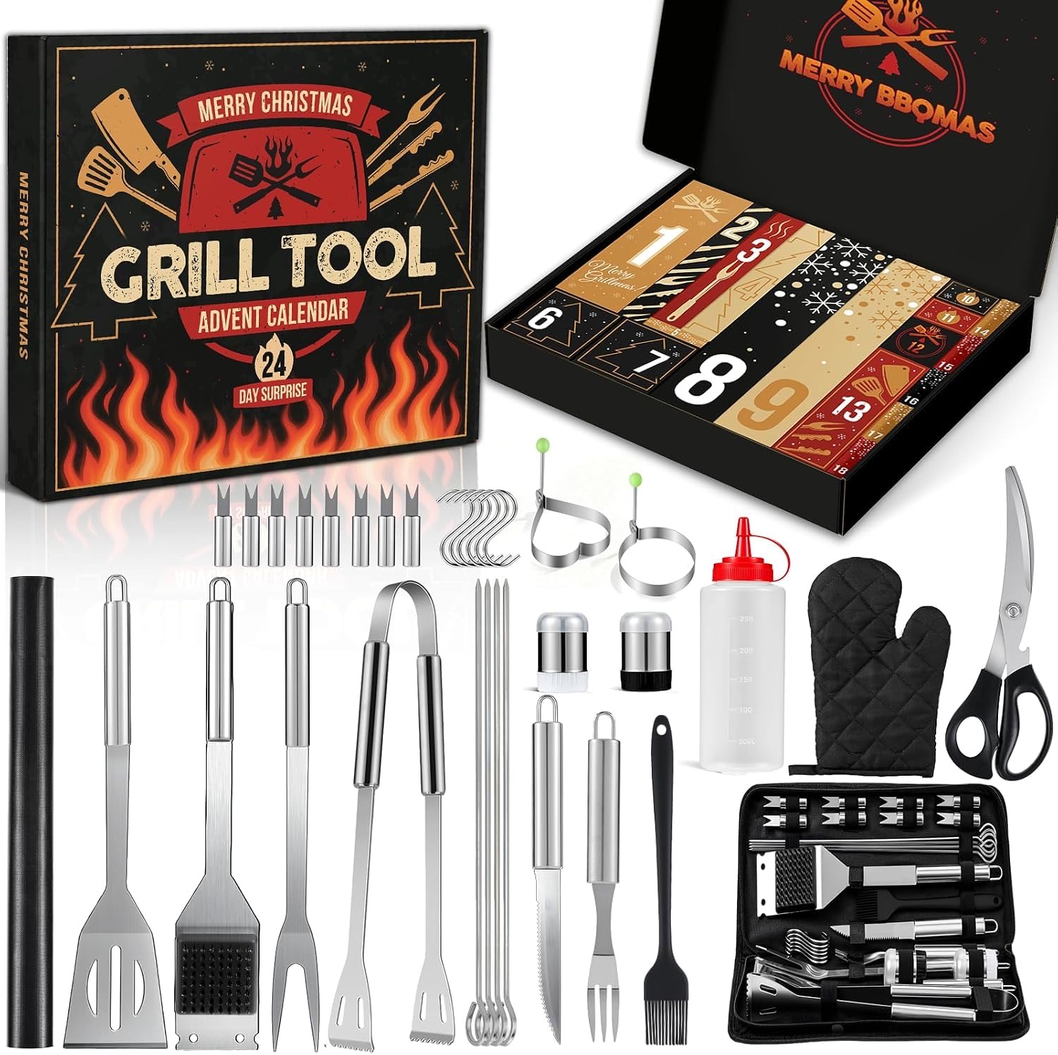 Rorchio Grill-Werkzeug-Adventskalender 2026