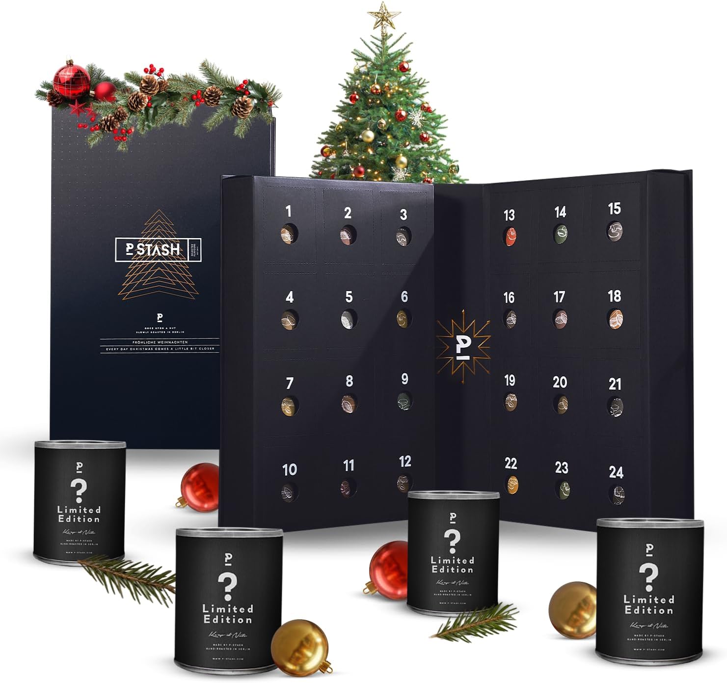 P-Stash Nuss-Adventskalender 2026