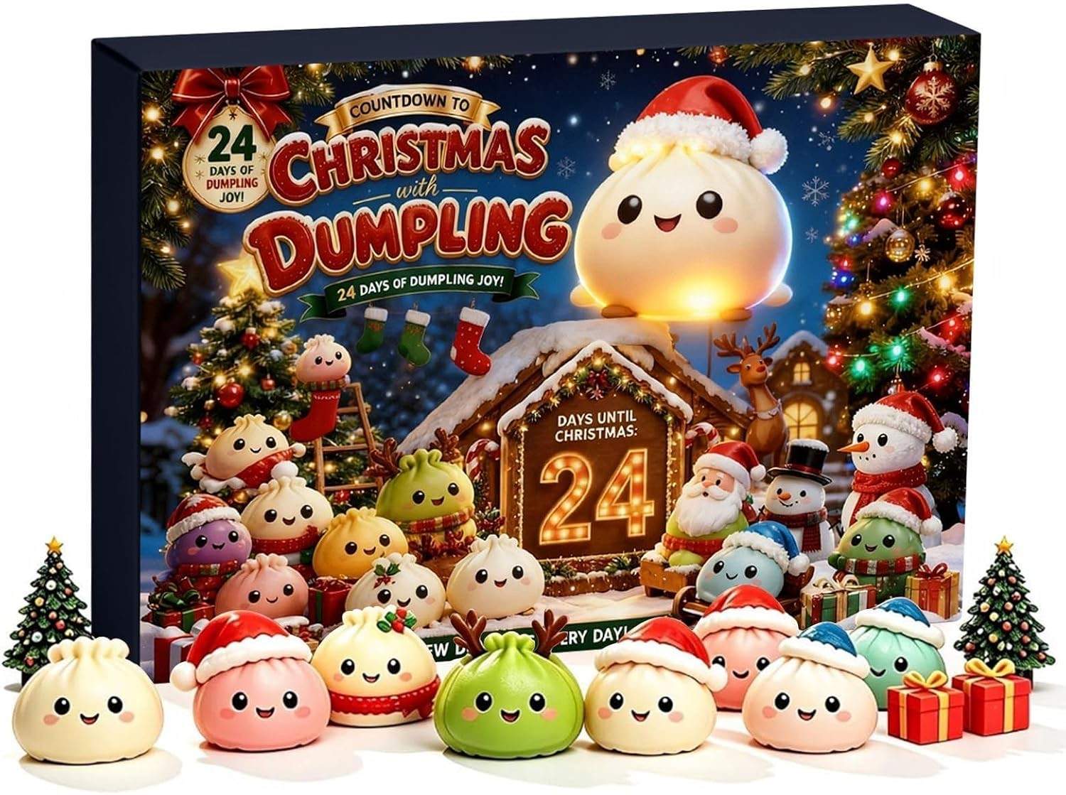 Dumpling Squishy Adventskalender