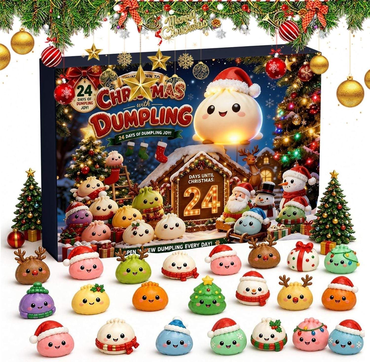 Squishy Weihnachten Adventskalender