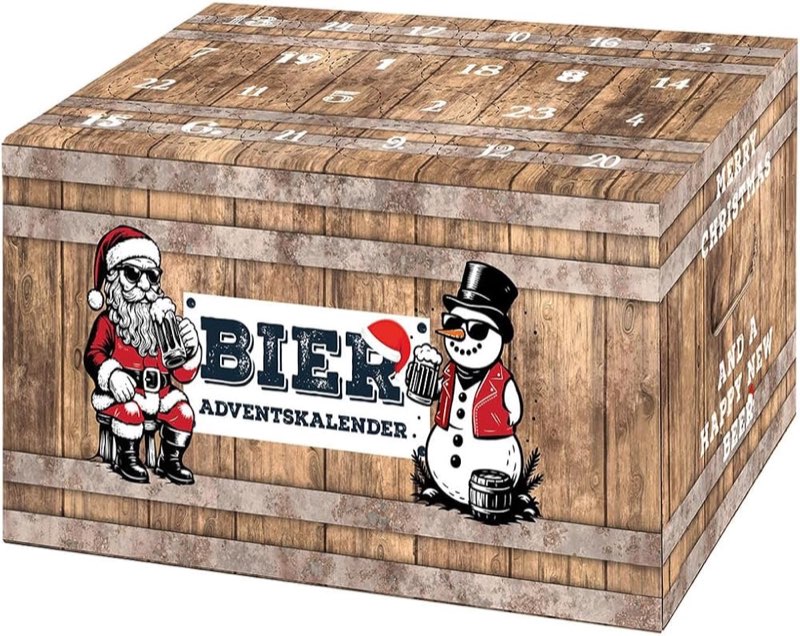Comida Bier-Adventskalender zum Selberbefüllen