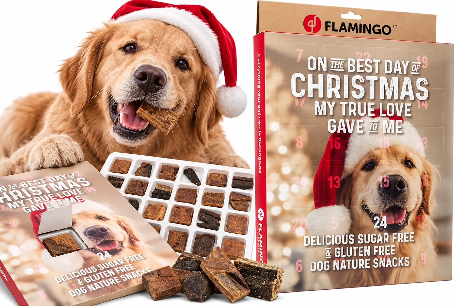 Flamingo Flamingo Nature Snack Adventskalender