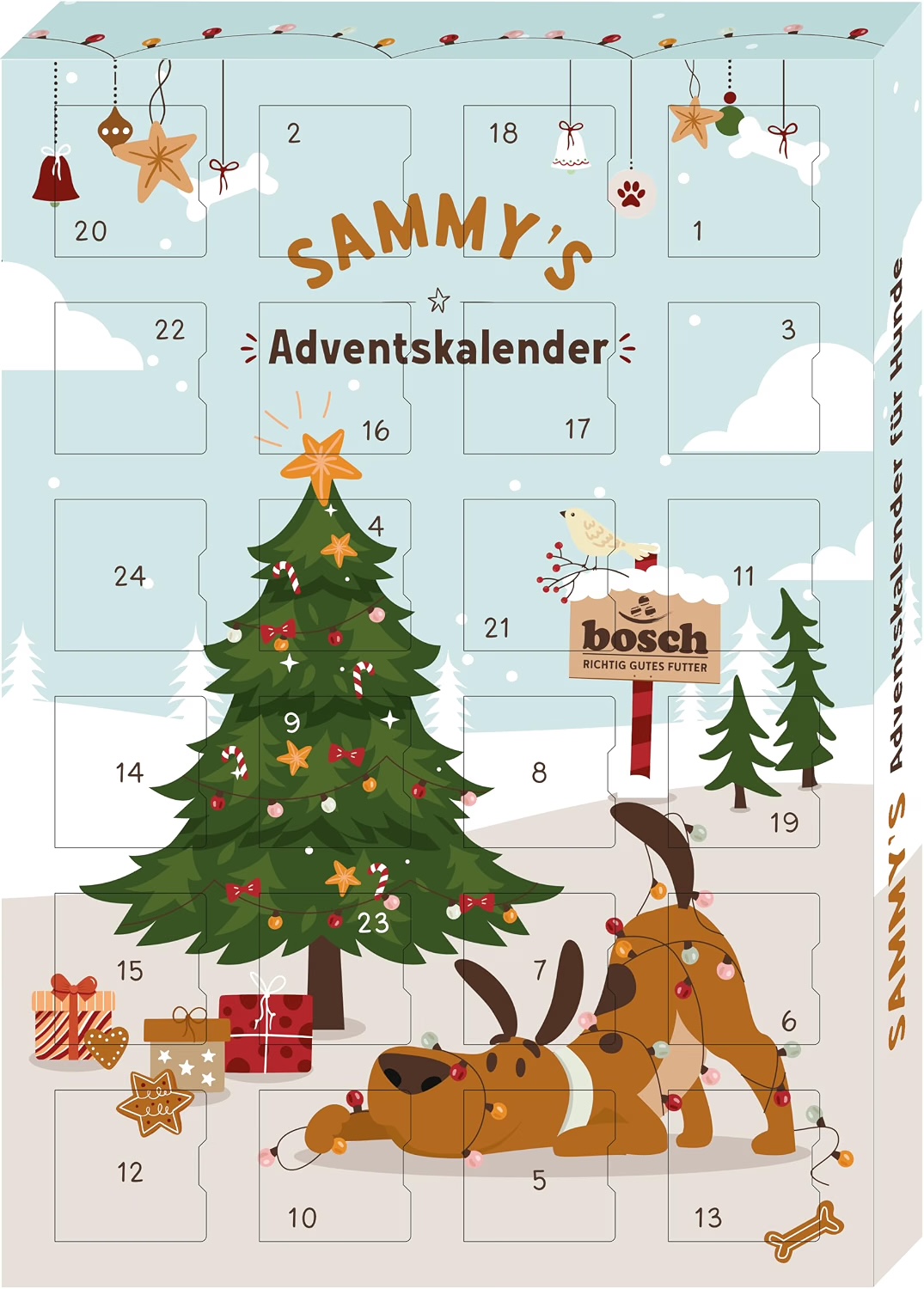 Sammy's Adventskalender für Hunde 2026