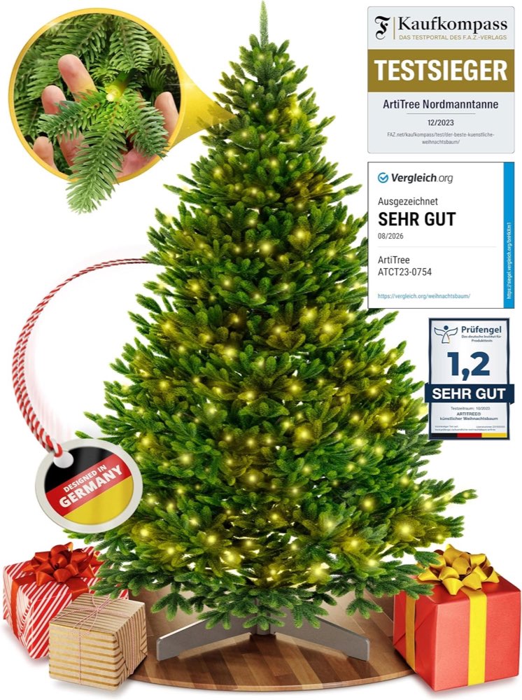 ArtiTree Nordfichte 180 cm mit LED