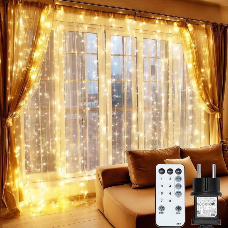 MAGGIFT MAGGIFT Lichtervorhang 2×2 m