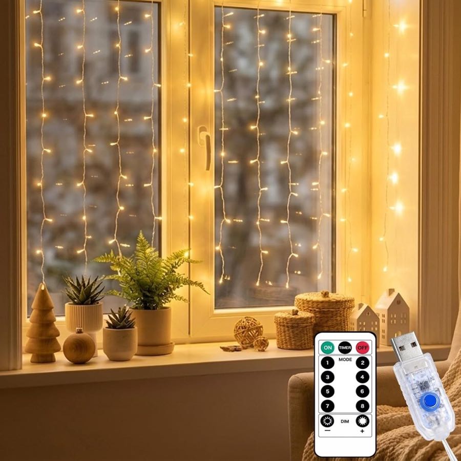 LE Lichtervorhang 1×1 m