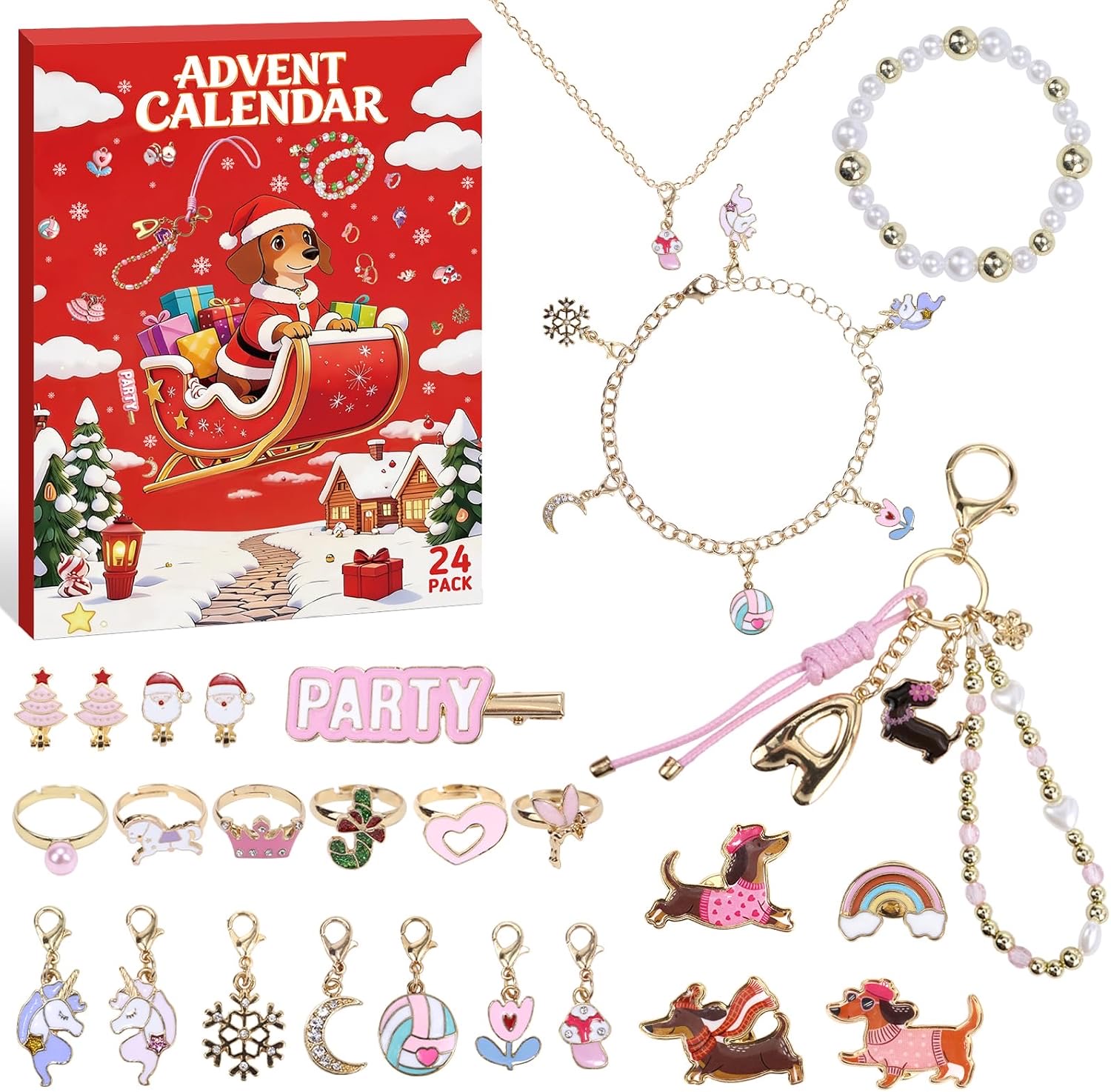 Mjuthy Mjuthy Schmuck-Adventskalender Mädchen