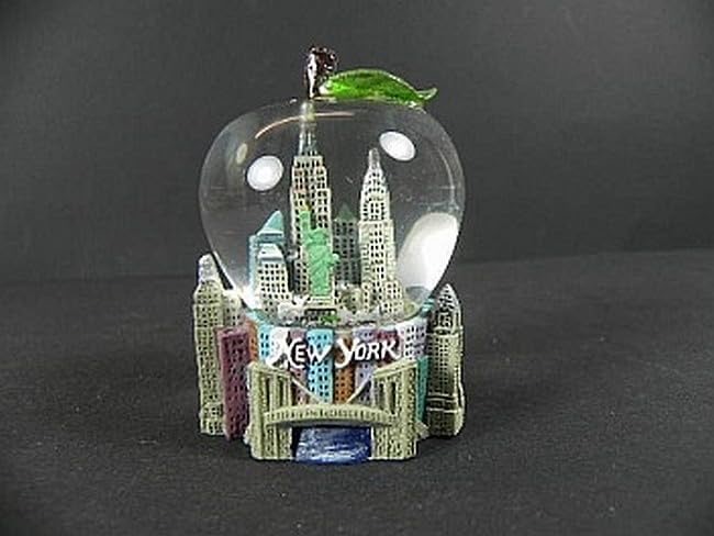 New York Schneekugel Brooklyn Bridge 6 cm