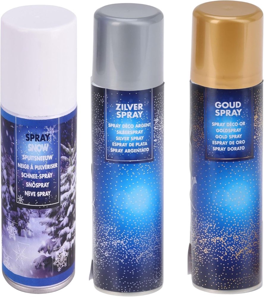 Annastore Set Schnee, Gold und Silber