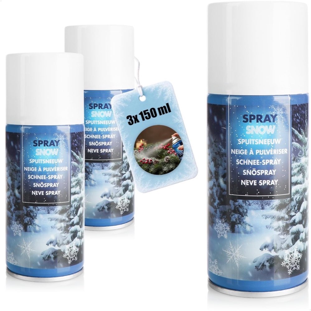 com-four com-four Kunstschnee 3×150 ml
