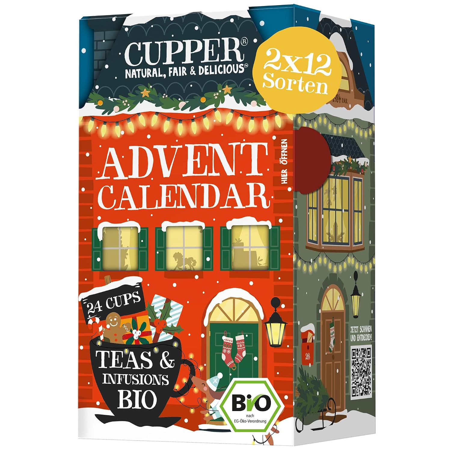 Cupper Bio Tee Adventskalender