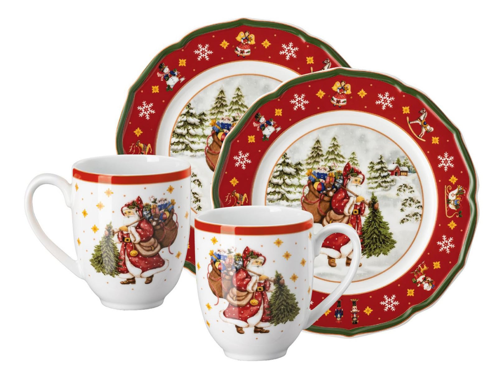 Hutschenreuther Happy Wintertime Set 4-teilig