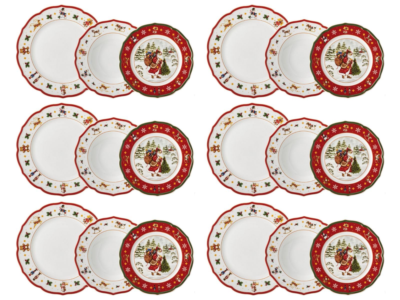 Hutschenreuther Happy Wintertime Set 18-teilig