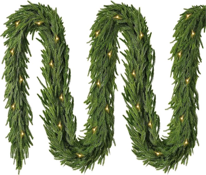 Bseical Bseical Norfolk-Pine-Girlande 5 m