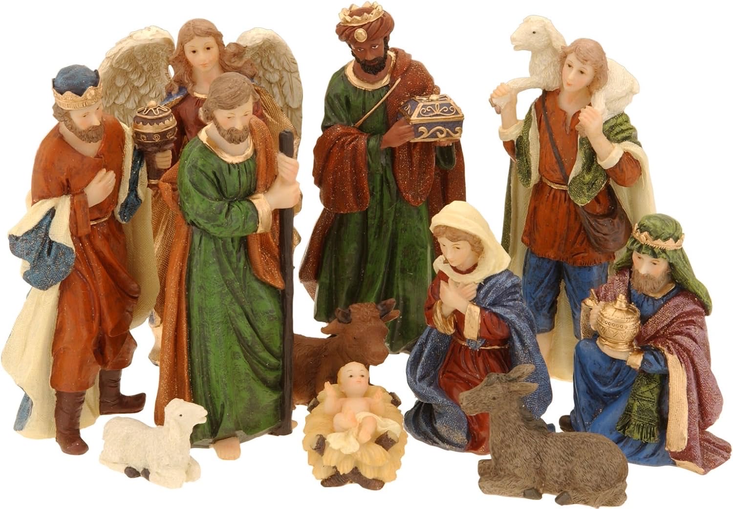 Spetebo Spetebo Krippenfiguren-Set 11-teilig