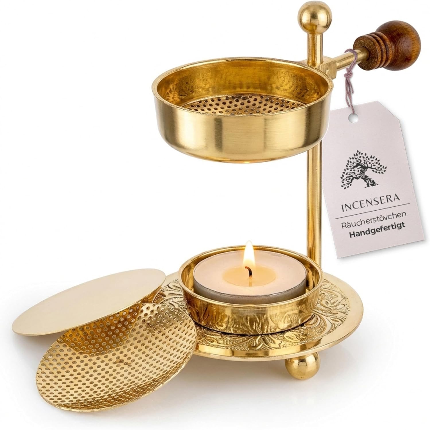 Incensera Incensera Räucherstövchen Gold