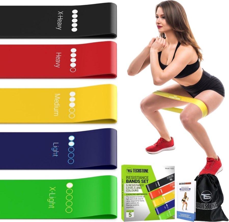 TechStone Resistance Bands 5er Set