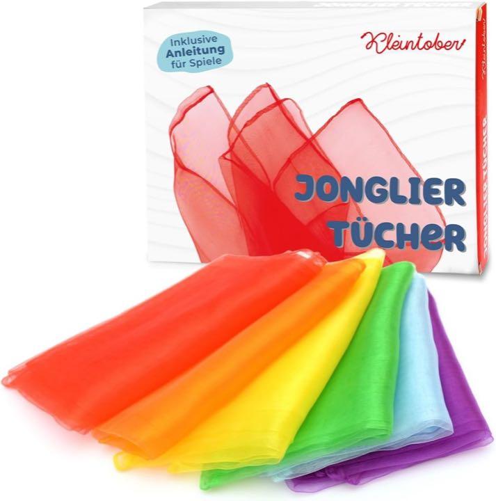 Kleintober Kleintober Jongliertücher mit Spieleanleitung