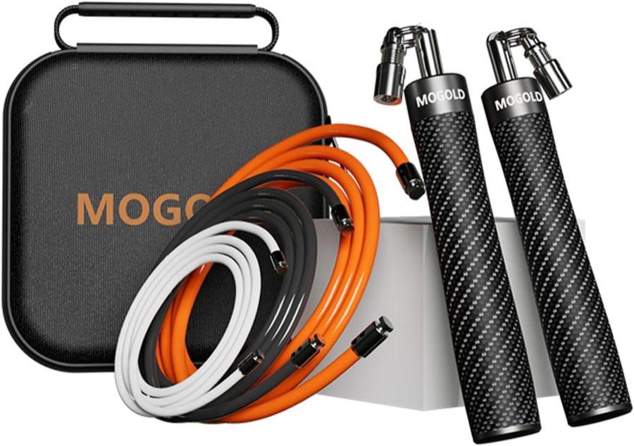 MOGOLD T64 Gewichtsspringseil mit 3 Seilen