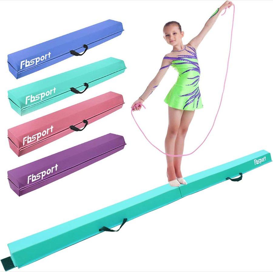 FBSPORT FBSPORT Schwebebalken 180 cm, EVA, Kunstleder