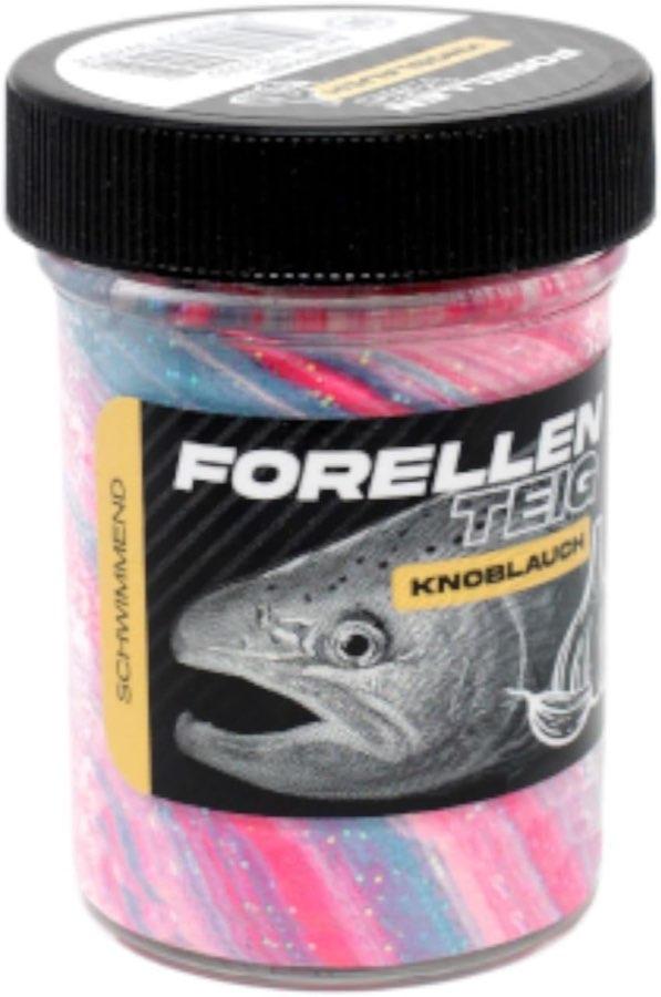 FTM Forellenteig schwimmend Regenbogen Knoblauch