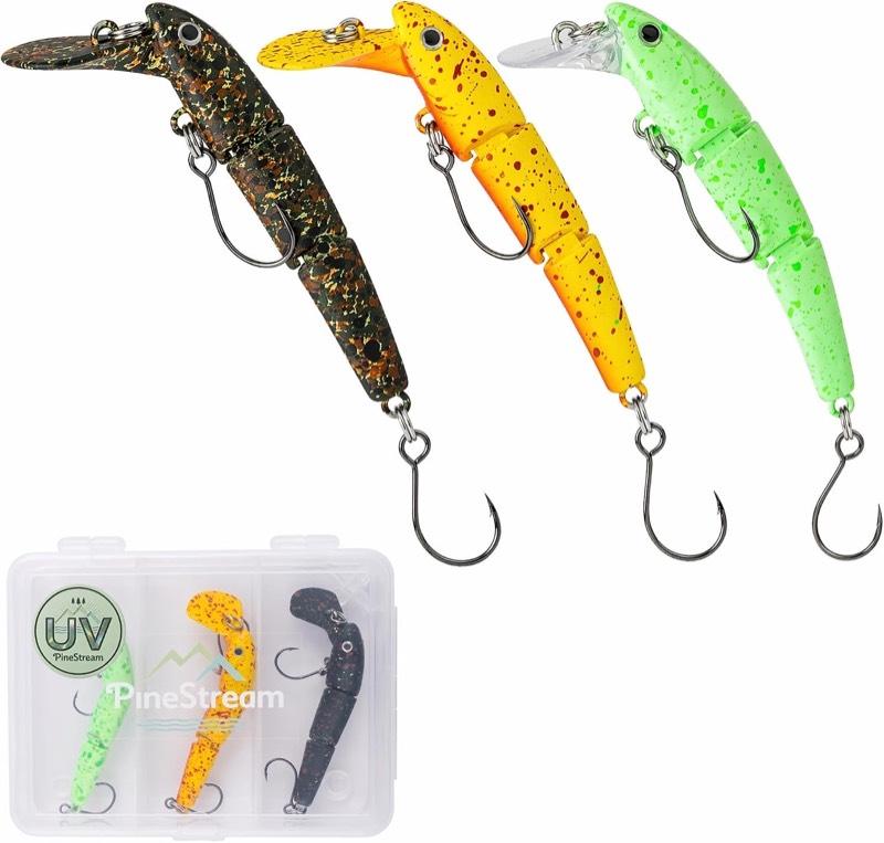 PineStream 3er Minnow-Set 67 mm, langsam sinkend