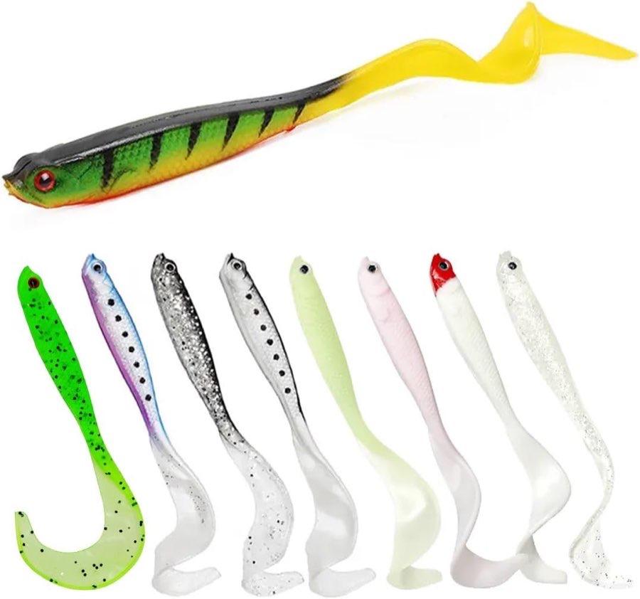 XPEX Gummifische 12 cm mit Twisterschwanz