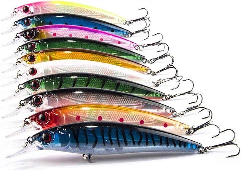 Aozzy 10er-Wobbler-Set 11 cm