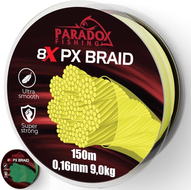 Paradox Fishing 8X PX geflochtene Angelschnur