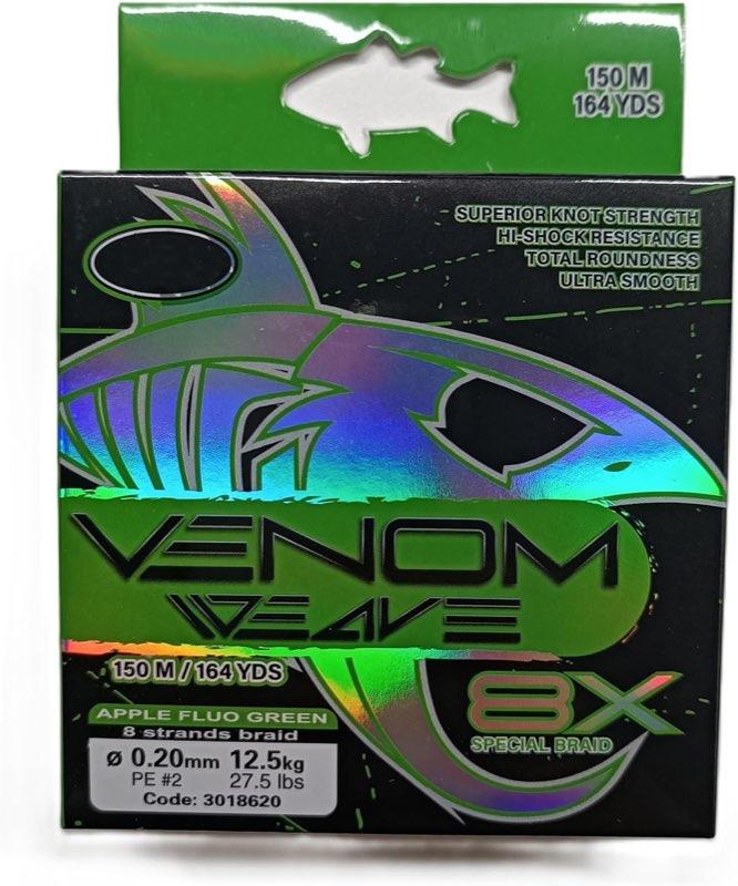Venom X8 geflochtene Angelschnur